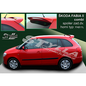 Skoda Fabia Combi 2007+ oberer Hecktürspoiler (EU-Homologation)