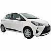 Türseitenschutzleisten, Toyota Yaris III, 2016-2019, HTB, 5d.