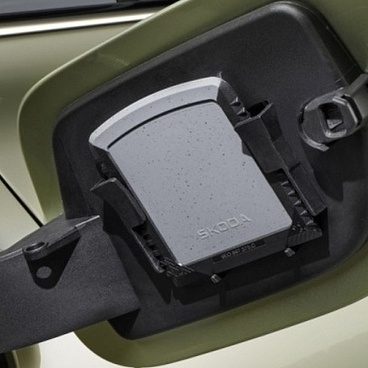 Originaler trapezförmiger Eiskratzer von Škoda Originaler trapezförmiger Eiskratzer von Škoda