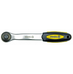 Ratsche 3/8" 200 mm gebogen CrV 72 Zähne