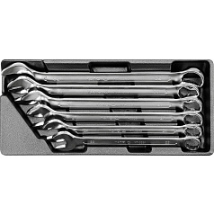 Steckschlüsseleinsatz - 22-32 mm Flachkopfschlüssel, 6 Stk