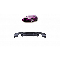 BMW 3 E90 E91 Diffusor Hinten Matt Schwarz