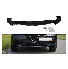 Splitter Alfa Romeo Stelvio przód v.1 Gloss Black