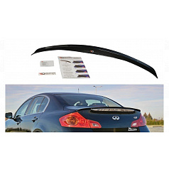 Spoiler Infiniti G37 Tył Gloss Black