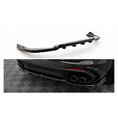 Splitter Alfa Romeo Stelvio Quadrifoglio Tył Środkowy z Dyfuzorem