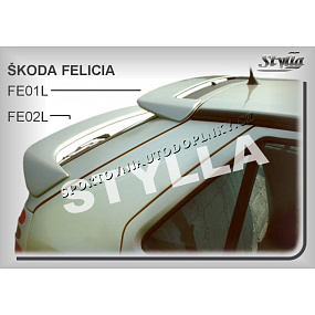 ŠKODA FELICIA Heckspoiler. obere Tür (EU-Homologation) ŠKODA FELICIA Heckspoiler. obere Tür (EU-Homologation)