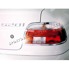 BMW E39 Chrom rámeček zadních světel