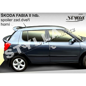 ŠKODA FABIA II htb Heckspoiler. obere Tür (EU-Homologation) ŠKODA FABIA II htb Heckspoiler. obere Tür (EU-Homologation)