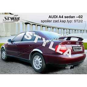 AUDI A4 Limousine -02 Heckspoiler. Hauben (EU-Homologation) AUDI A4 Limousine -02 Heckspoiler. Hauben (EU-Homologation)