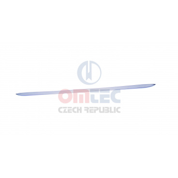 Nissan Qashqai 2014+ EDELSTAHL Chrom untere Kofferraumschiene OMTEC