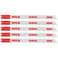 Sägeblatt für Geradsäge 100 mm für Holz TPI6 5 Stück Bimetall