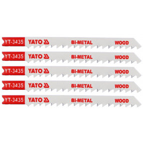 Sägeblatt für Geradsäge 100 mm für Holz TPI6 5 Stück Bimetall