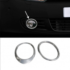 Nebelscheinwerferblenden aus Edelstahl WW Jetta 2010-14