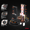 LED-Lampen X4-Serie AVIATOR H7/H18 6500K max 44W AMIO-03764