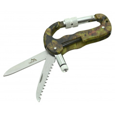 Multifunktionales Messer-Karabiner KAMU 3in1