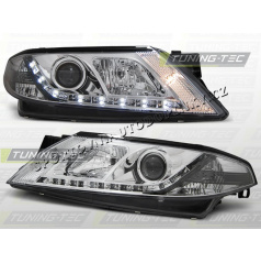 RENAULT LAGUNA 2001–05 KLARES FRONTLICHT, TAGESLICHT, LED, CHROM