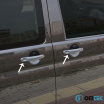 Edelstahl-Kurbelabdeckungen Omtec VW Transporter T5, T6, Caddy, Touran 8-tlg