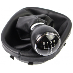 Schalthebel mit Hülse VW Touran 2003-11, Caddy 2004-10 5 und 6 Gang. Schwarz