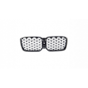 Grill BMW X3 G01 F97 X4 G02 F98 Facelift Glänzend Schwarz