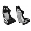 Sportstuhl SLIDE KS2 Premium Schwarz & Grau Velours Silber Glitzer