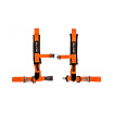 Sportgurte Slide V2 Orange 4P 2" E4