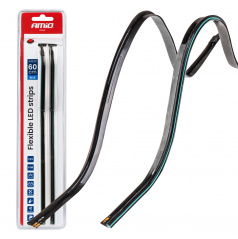 LED-Streifen für Auto seitlich blau 2x30cm 12V AMIO-04578