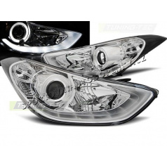 Hyundai Elantra 11.2010 – verchromte Daylight-LED-Scheinwerfer