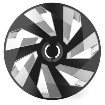 Radkappen RC schwarz/SILBER 14-16" (Je 1 Stückt) Radkappen RC schwarz/SILBER 14-16" (Je 1 Stückt)