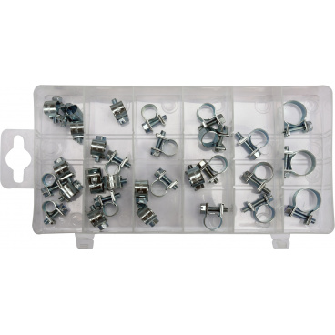 Schraubschellen für Schläuche, Set à 30 Stück Schraubschellen für Schläuche, Set à 30 Stück