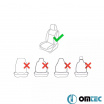 Schwarzer VW T5-Sitzbezug aus Leder