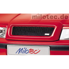Milotec-Maske mit schwarzem Kühlergrill, Škoda Octavia I Facelift