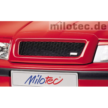 Milotec-Maske mit schwarzem Kühlergrill, Škoda Octavia I Facelift Milotec-Maske mit schwarzem Kühlergrill, Škoda Octavia I Facelift