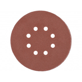 Schleifpapier 150 mm P100 50 Stk. 8 Löcher Klettverschluss