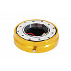 Nabe Schnellverschluss Flach Gold