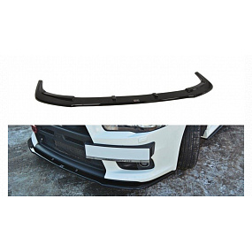 Splitter Mitsubishi Lancer Evo X przód v.1 Gloss Black Splitter Mitsubishi Lancer Evo X przód v.1 Gloss Black