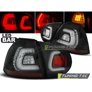 VW GOLF 5 10.2003-09 Rückleuchten, schwarze LED-Leiste