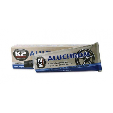K2 ALUCHROM - Paste zum Reinigen und Polieren von Metalloberflächen 120 g