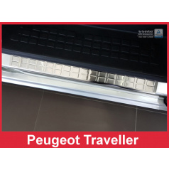Einstiegsleisten aus Edelstahl, 2 Stück, Peugeot Traveller 2016+