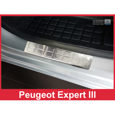 Einstiegsleisten aus Edelstahl, 2 Stück, Peugeot Expert 3 2016+ Einstiegsleisten aus Edelstahl, 2 Stück, Peugeot Expert 3 2016+