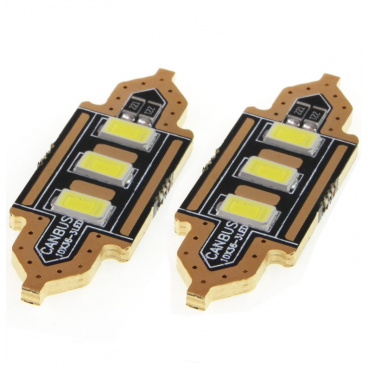 Sulfitlampen VERTEX Festoon C5W 3xSMD 5730 12V 36mm Sulfitlampen VERTEX Festoon C5W 3xSMD 5730 12V 36mm