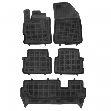 Gummiautoteppiche Dacia Jogger 2021+ 7 Sitze Gummiautoteppiche Dacia Jogger 2021+ 7 Sitze