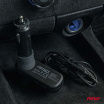 FM-Autotransmitter 2×USB-A 1×USB-C microSD 12V 24V AMIO-04653