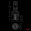 Automobil-LED-Lampen F26 PRO LumiTec LIMITED +130% DUO FULL CANBUS H8 H9 H11 H16 12V 24V