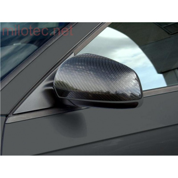 Spiegelabdeckungen Milotec - ABS Carbon, Škoda Superb Facelift Spiegelabdeckungen Milotec - ABS Carbon, Škoda Superb Facelift