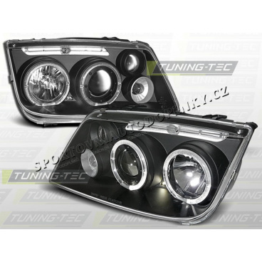 VW BORA 1998-05 ANGEL EYES SCHWARZE FRONTKLARE LICHTER