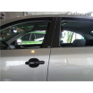 Türsäulenabdeckungen – ABS schwarz metallic Škoda Octavia II Lim., Škoda Octavia II Facelift Lim.