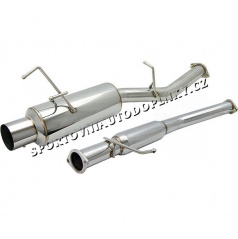 EDELSTAHL-ABGASANLAGE BURN OUT NISSAN 200SX S13,14 89-99