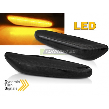 BMW E46 / E60 / E87 / E90 dynamische Seitenblinker LED-Rauch