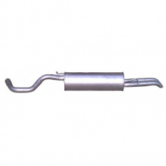 Der hintere Teil des Škoda Octavia 1 Auspuffs.8i-20V und 2.0i, Seat Toledo, VW Bora, VW Golf IV