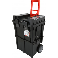 Mobiler Werkzeugwagen aus Kunststoff, zweiteilig